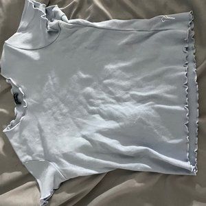 Baby Blue Brandy Melville Top